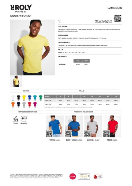 Camiseta Atomic M/Corta