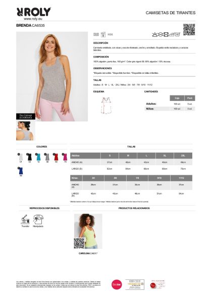 Camiseta Mujer Brenda