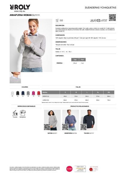 Sudadera Mujer Annapurna